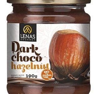 Dark chocolate spread with hazelnut